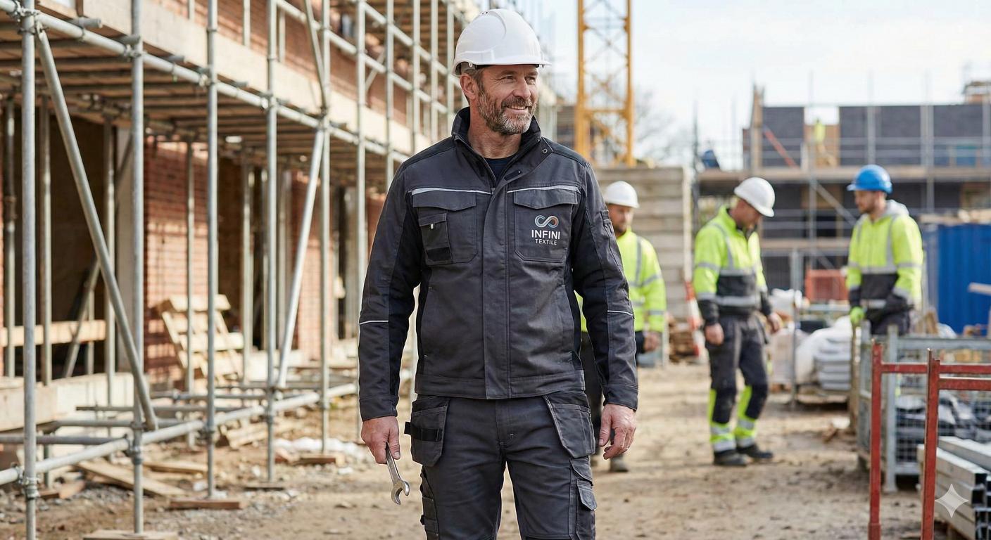 Industrial Workwear Pantallona Pune "Titanium" Multi-Xhep - Image 1